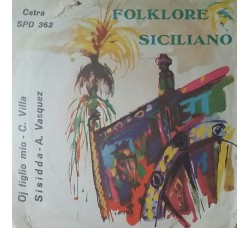 Claudio Villa – Folklore Siciliano – 45 RPM   