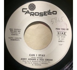 Andy Adams* & Egg Cream / Momo Yang – Can I Stay / Salsa Jeans – 45 RPM   Juke Box