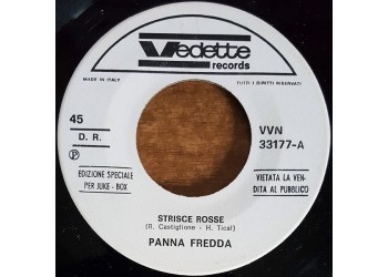 Panna Fredda – Strisce Rosse / Delirio – 45 RPM   Juke Box