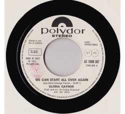 Gloria Gaynor / Amanda Lear – We Can Start All Over Again / Tomorrow – 45 RPM   Jukebox