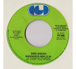 Dori Ghezzi / Toquinho – Margherita Non Lo Sa / Acquarello – 45 RPM   Jukebox