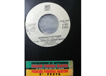 Premiata Forneria Marconi – Impressioni Di Settembre / E' Festa – 45 RPM - jukebox