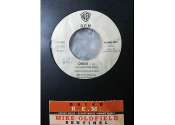R.E.M. / Mike Oldfield – Drive / Sentinel – 45 RPM - jukebox