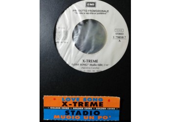 X-Treme / Stadio – Love Song / Muoio Un Po' – 45 RPM - jukebox