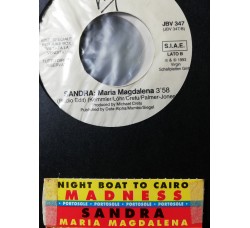 Madness / Sandra – Night Boat To Cairo / Maria Magdalena – 45 RPM - jukebox