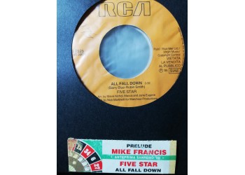 Five Star / Mike Francis – All Fall Down / Prelude / Features Of Love – 45 RPM - Jukebox