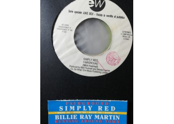 Simply Red / Billie Ray Martin – Fairground / Running Around Town – 45 RPM - Jukebox