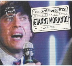 Gianni Morandi – Live @ RTSI ‎– CD