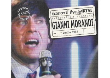 Gianni Morandi – Live @ RTSI ‎– CD