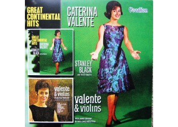Caterina Valente – Great Continental Hits / Valente & Violins ‎– CD