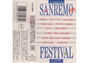 Various – Sanremo Festival 1991 –  (cassetta, compilation) 