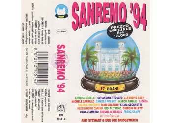 Various – Sanremo '94 –  (cassetta, compilation) 