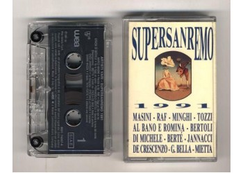 Various – Supersanremo 1991 –  (cassetta, compilation) 