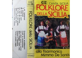 Mimmo De Santis  - Folklore della Sicilia –  (cassetta, compilation) 