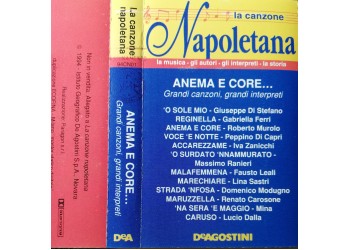 Various - La canzone Napoletana–  (cassetta, compilation) 