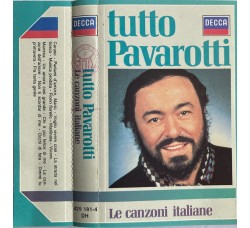 Luciano Pavarotti – Tutto Pavarotti - Le Canzoni Italiane –  (cassetta, compilation) 