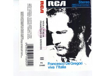 Francesco De Gregori – Viva L'Italia - (musicassetta) 