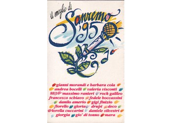 Various – Il Meglio Di Sanremo '95 - (musicassetta) compilation