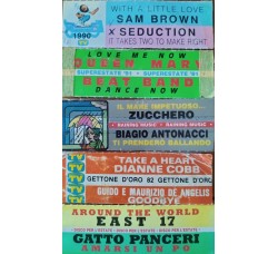 Etichette Stickers vintage usati per JukeBox (conf. 5 pezzi) cod.021