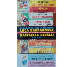 Etichette Stickers vintage usati per JukeBox (conf. 5 pezzi) cod.018