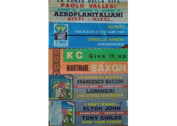 Etichette Stickers vintage usati per JukeBox (conf. 5 pezzi) cod.004