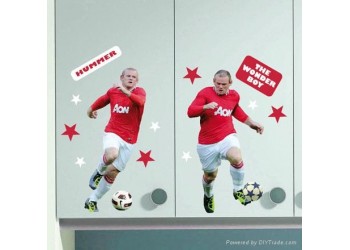 Wayne Rooney /  Poster Stickers Ufficiale