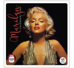 MARILYN MONROE - Calendario UFFICIALE 2021 - Contiene POSTER 