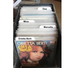 SEPARATORI per Dischi VINILI 45 Giri - Mod. Inglese BIANCO - Flap Cm 6.0 - Qtà 10 