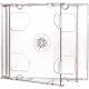 MUSIC MAT - Custodia MACCHINABILE per CD - Case 10,4mm, vassoio Clear (DUE) 2 alloggi