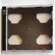CUSTODIA Jewel Case 10,4mm per 2 CD vassoio nero