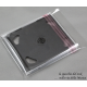 Bustine PP con flap adesivo per CD con custodia standard 10.4 - Spessore 40 mµ - Qtà.100