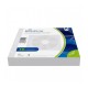 MediaRange - Bustine CD DVD in tessuto plastificato antigraffio, antistatico BIANCHE - 2 posti,  50 pezzi -