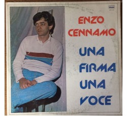 ENZO CENNAMO - Una firma una voce - LP/Vinile