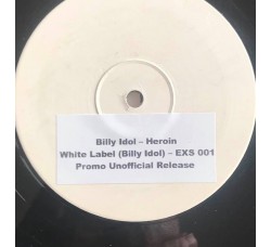 Billy Idol ‎– Heroin - Disco PROMO Limited 