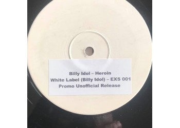 Billy Idol ‎– Heroin - Disco PROMO Limited 