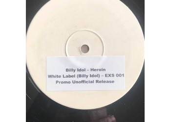 Billy Idol ‎– Heroin - Disco Promo Limited  