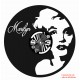 Orologio Vinile dedicato  Marilyn Monroe 