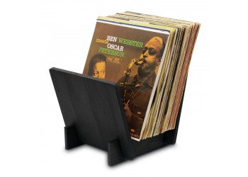 DYNAVOX - ST40 Supporto per LP/12” Legno Pino Nero, 40 LP -