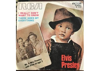 Elvis Presley ‎– I Really Don't Want To Know 1971 