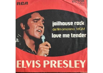 Elvis Presley ‎– Jailhouse Rock / Love Me Tender -1970 Label Avana