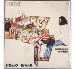 Antonello Venditti ‎– L'Orso Bruno  / Vinyl, LP, Album / Uscita: 1973