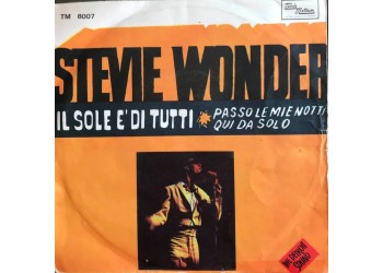 Stevie Wonder ‎– Il Sole È Di Tutti – Prima stampa 1967