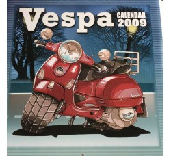 VESPA  - Calendario UFFICIALE da collezione 2009   - Contiene Poster