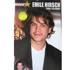 EMILE HIRSCH - Calendario 2009 - Contiene 12 STICKERS 