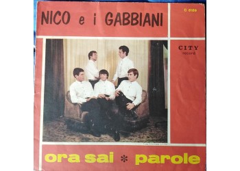 Nico e i gabbiani - ora sai - parole - Sole copertina (7")