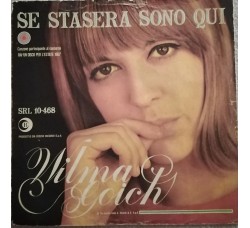 Wilma Goich - Se stasera sono qui - Solo copertina (7") 