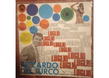 Riccardo Del Turco - Luglio - Copertina Etichetta CGD N 9682 (7") 
