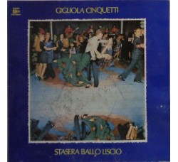 Gigliola Cinquetti ‎– Stasera Ballo Liscio – LP/Vinile 