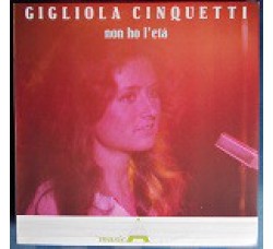 Gigliola Cinquetti ‎– Non Ho L'Età - LP/Vinile