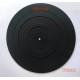 MUSIC MAT - Tappetino per giradischi in Gomma Silicone colore NERO 3 mm 1pz